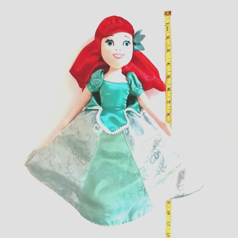 Disney Parks Ariel & Aurora Princess 15" Plush Reversible Topsy Turvy Flip Doll